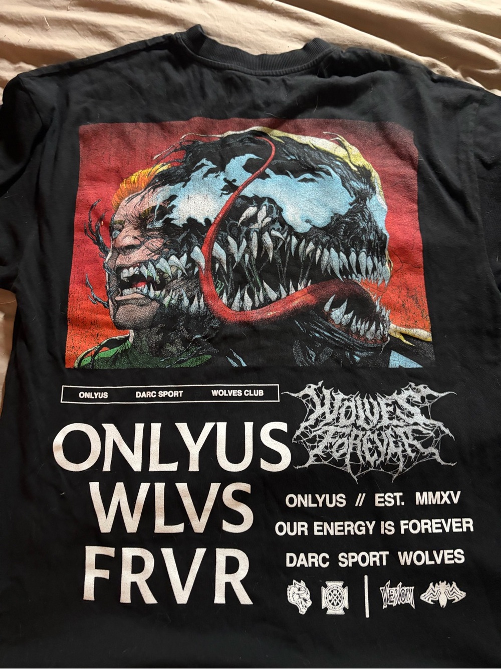 Darc sport marvel venom shirt